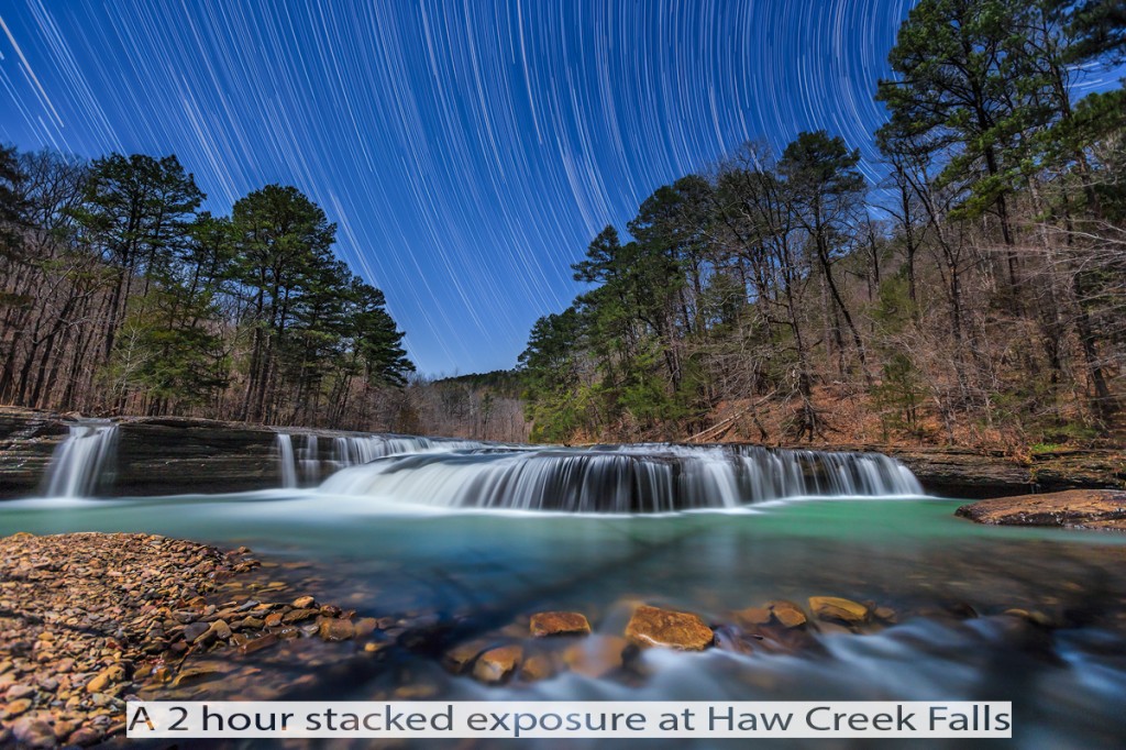 Haw Creek Falls Arkansas Ozarks 