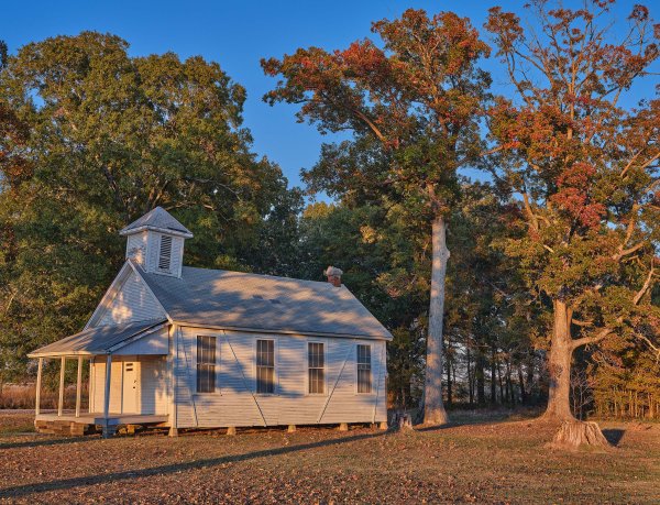 02 Old Church On The Road To Dewitt - Professional 2020 Stone Bank 2 photography by Paul Caldwell