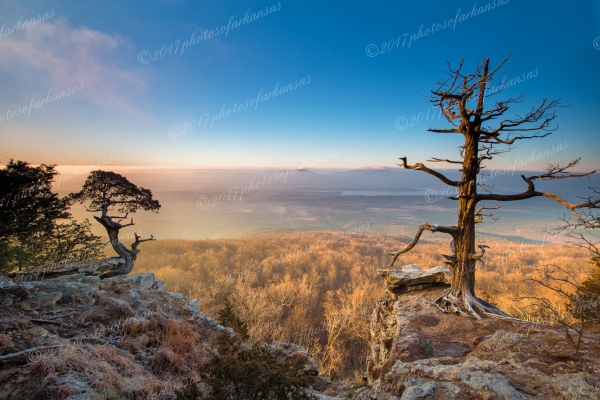 03 Sunrise From Mt Magazine Looking Towards Havana Arkansas - Professional arkansas_ouachita_gallery_no_1 photography by Paul Caldwell