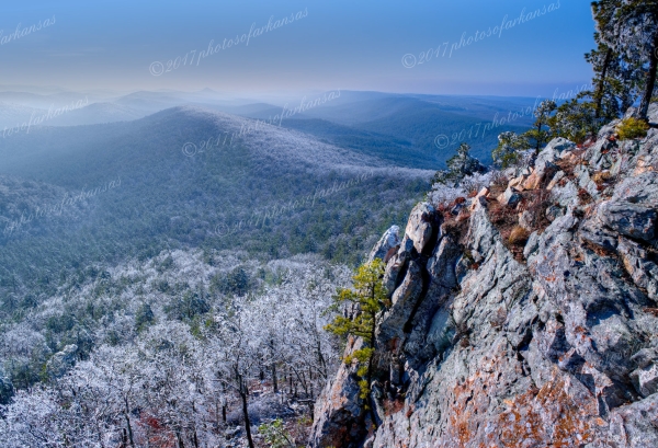 15 Late Afternoon View From Flatside Pinnacle - Professional arkansas_ouachita_gallery_no_1 photography by Paul Caldwell