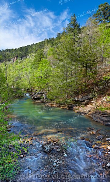 01.3 Early Springtime On Haw Creek - Professional arkansas_ozark_gallery_no_1 photography by Paul Caldwell