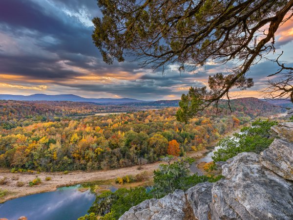 02.5 Late Evening At Peter Cave - Professional arkansas_ozark_gallery_no_1 photography by Paul Caldwell