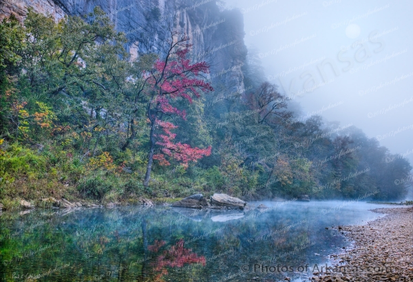 14 Early Morning Sunrise On The Buffalo River - Professional arkansas_ozark_gallery_no_1 photography by Paul Caldwell