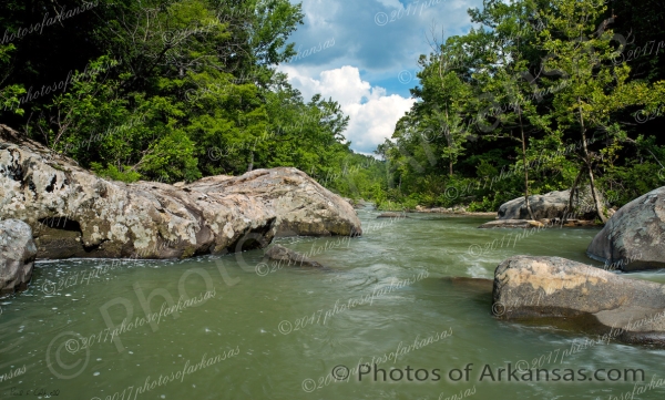 10 Summertime On Richland Creek - Professional Arkansas Ozark Gallery No 2 photography by Paul Caldwell