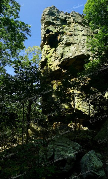 02 A View From The Bottom Of Stack Rock - Professional arkansas_ozark_gallery_no_3 photography by Paul Caldwell