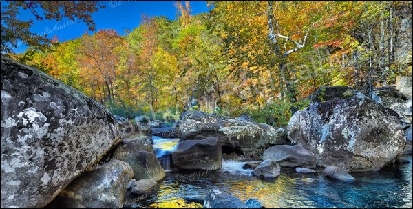 03.1 Early Evening On Richland Creek - Professional arkansas_ozark_gallery_no_3 photography by Paul Caldwell