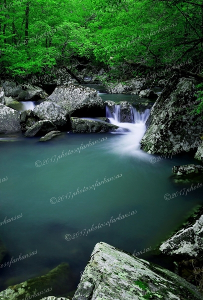 05 Upper Big Devils Creek Cascade - Professional arkansas_ozark_gallery_no_3 photography by Paul Caldwell