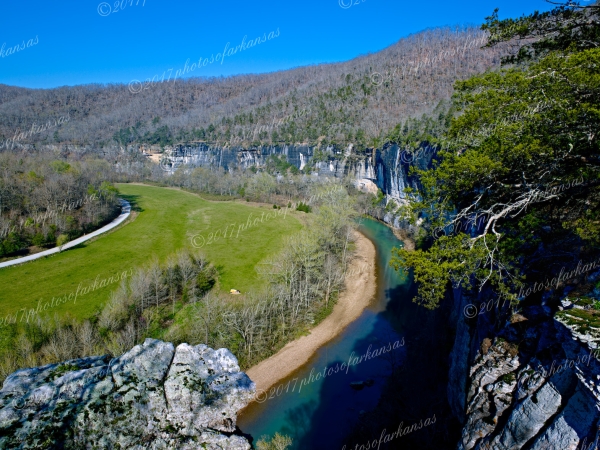 06 A View From The Top Of Roark Bluff - Professional arkansas_ozark_gallery_no_3 photography by Paul Caldwell