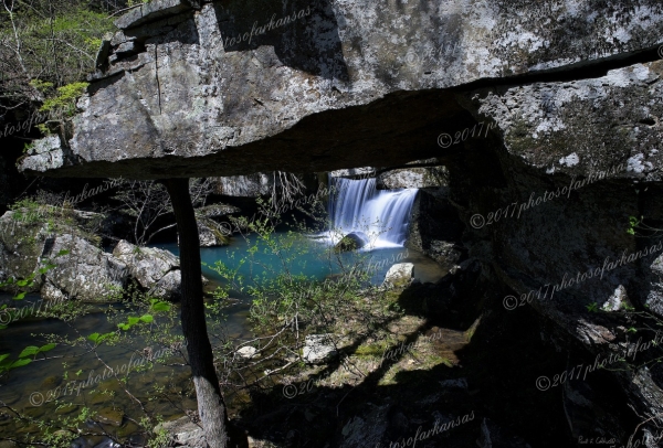 15 A View Of The Upper Falls On Big Devils Creek - Professional arkansas_ozark_gallery_no_3 photography by Paul Caldwell