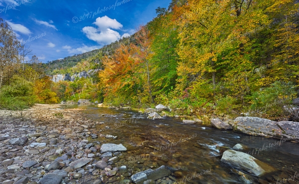 21 Bee Bluff Afternoon Along The Buffalo River - Professional arkansas_ozark_gallery_no_3 photography by Paul Caldwell