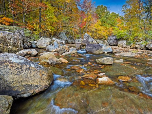22 Early Morning View Of Richland Creek - Professional arkansas_ozark_gallery_no_3 photography by Paul Caldwell