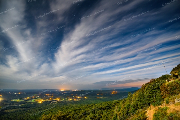 34 Midnight Sky From The Summit Of Mt Nebo - Professional arkansas_ozark_gallery_no_3 photography by Paul Caldwell