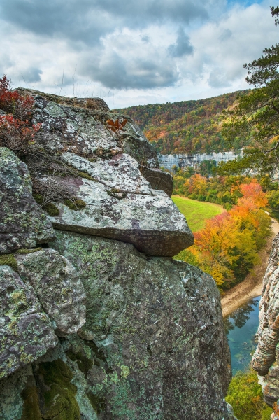 40 View Through The Keyhole Roark Bluff - Professional arkansas_ozark_gallery_no_3 photography by Paul Caldwell