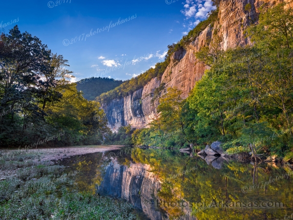 20 Late Afternoon Light At Roark Bluff Buffalo River - Professional Buffalo River photography by Paul Caldwell