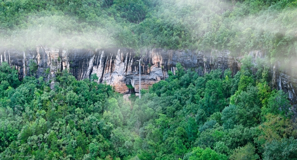 22 Clearing Summer Storm In Hemmed In Hollow - Professional Buffalo River photography by Paul Caldwell