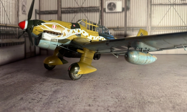 No1 Stuka In Hanger - Professional Hobby Releated photography by Paul Caldwell