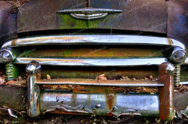 01 The Face Of A Chevy - Professional Natural Abstracts Gallery No 2 photography by Paul Caldwell