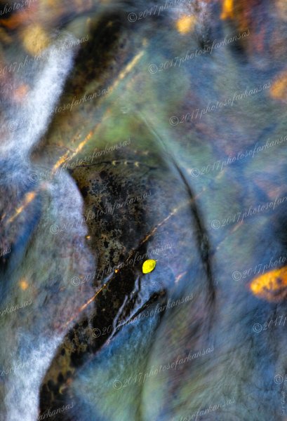 03.2 Streambed Patterns Near The Cossatot River - Professional Natural Abstracts Gallery No 2 photography by Paul Caldwell