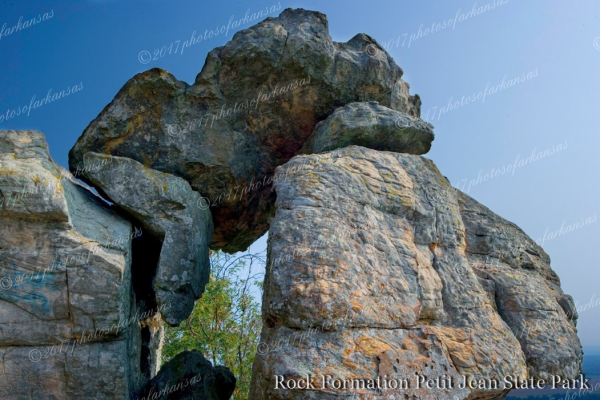 13 The Leaning Man On Petit Jean - Professional Natural Abstracts Gallery No 2 photography by Paul Caldwell