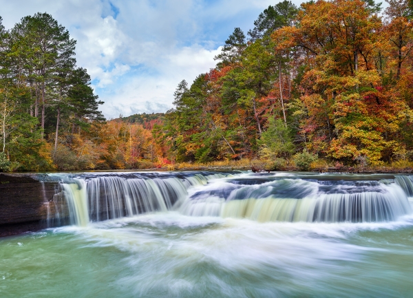 No5 Fall Scene At Haw Creek Falls - Professional Ptca 2020 Images photography by Paul Caldwell