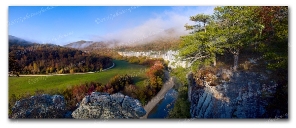 07 Early Morning Scene From The Buffalo River - Professional Panoramas Of Arkansas photography by Paul Caldwell