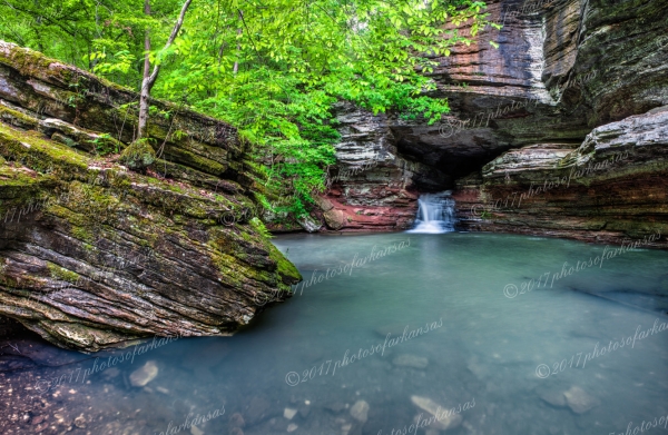 27 The Natural Bridge In Lost Valley Near Ponca Arkansas On The Buffalo River - Professional Recent Photography photography by Paul Caldwell