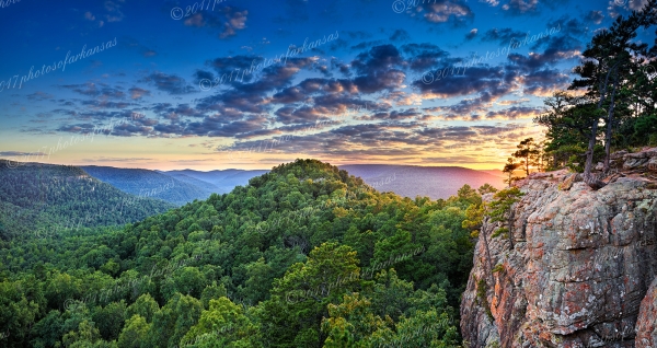 34 Sunset At Sams Throne In Late August - Professional Recent Photography photography by Paul Caldwell