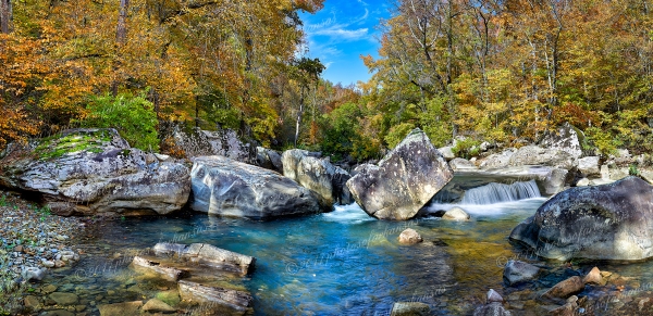 14 Richland Creek In Autumn Of 2012 - Professional Temporary Gallery photography by Paul Caldwell