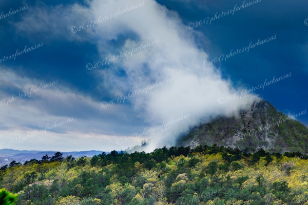06 Clearing Spring Storm Over Pinnacle - Professional Views Of Pinnacle Mountain photography by Paul Caldwell