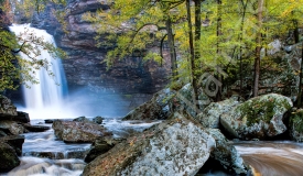 12/15/15 Featured Arkansas Landscape Photography--Big water at Cedar Falls on Petit Jean Mountain