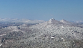 02/11/16 Featured Arkansas Landscape Photography--Wintertime Vista from the summit of Pinnacle Mountain
