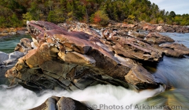 08/22/16 Featured Arkansas Landscape Photography--The washing machine on the Cossatot River Southwest Arkansas