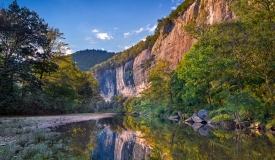 09/27/16 Featured Arkansas Landscape Photography--Late afternoon at Roark Bluff Buffalo River