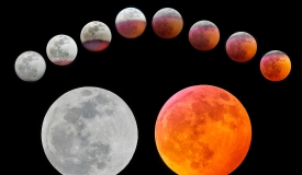 03/12/19 Blood Moon Eclipse over Little Rock--Featured Arkansas Photography