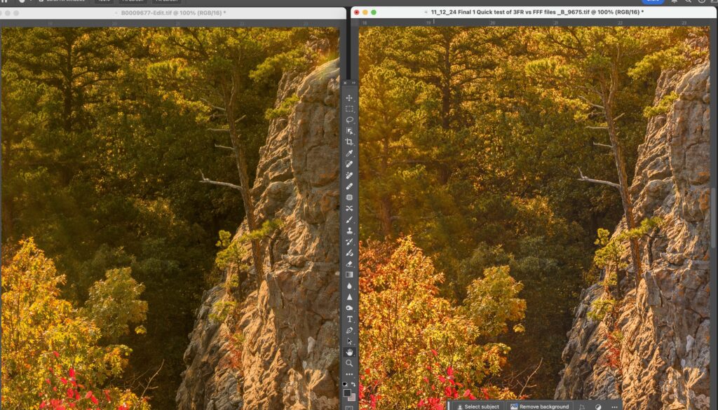 Hasselblad HNCS compared to Lightroom Camera Standard 